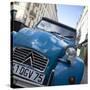 Citroen 2Cv Car in Paris, France-Jon Arnold-Stretched Canvas