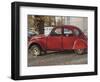 Citroen 2Cv Parked in Centre of Town, St. Omer, Pas De Calais, France-David Hughes-Framed Photographic Print