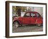 Citroen 2Cv Parked in Centre of Town, St. Omer, Pas De Calais, France-David Hughes-Framed Photographic Print