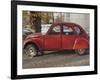 Citroen 2Cv Parked in Centre of Town, St. Omer, Pas De Calais, France-David Hughes-Framed Photographic Print