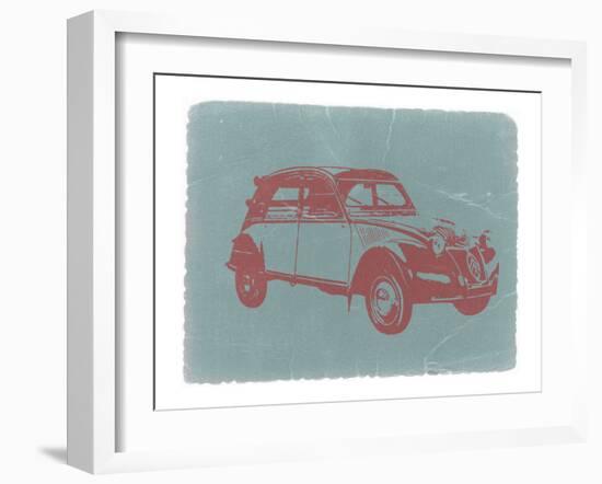 Citroen 2Cv-NaxArt-Framed Art Print