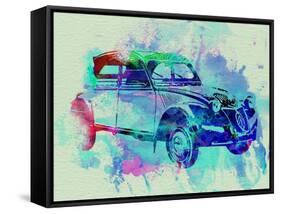 Citroen 2Cv-NaxArt-Framed Stretched Canvas