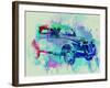 Citroen 2Cv-NaxArt-Framed Art Print