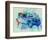 Citroen 2Cv-NaxArt-Framed Art Print