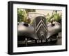 Citroen 4Cv, Gargillesse Village, Creuse, Loire Valley, France-David Hughes-Framed Photographic Print