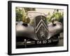 Citroen 4Cv, Gargillesse Village, Creuse, Loire Valley, France-David Hughes-Framed Photographic Print