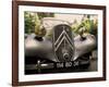 Citroen 4Cv, Gargillesse Village, Creuse, Loire Valley, France-David Hughes-Framed Photographic Print