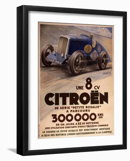 Citroen 8cv Petite Rosalie-null-Framed Photographic Print