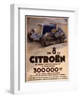 Citroen 8cv Petite Rosalie-null-Framed Photographic Print