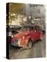 Citroen Diane Parked Outside Church, St. Omer, Pas De Calais, France-David Hughes-Stretched Canvas