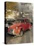 Citroen Diane Parked Outside Church, St. Omer, Pas De Calais, France-David Hughes-Stretched Canvas