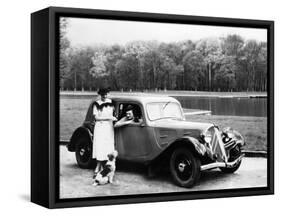 Citroen Front-Wheel Drive in 1934-null-Framed Stretched Canvas