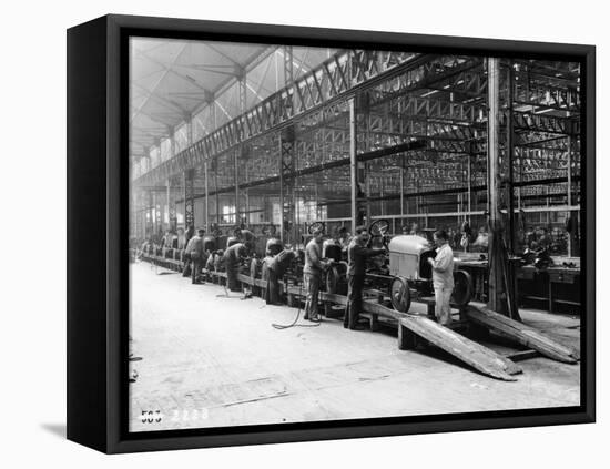 Citroen Production Line, France, C1922-null-Framed Stretched Canvas