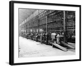 Citroen Production Line, France, C1922-null-Framed Photographic Print