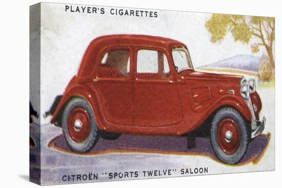 Citroen Saloon-null-Stretched Canvas