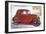 Citroen Saloon-null-Framed Art Print