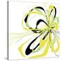 Citron Bloom 2-Jan Weiss-Stretched Canvas