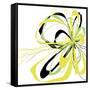 Citron Bloom 2-Jan Weiss-Framed Stretched Canvas