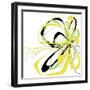 Citron Bloom 2-Jan Weiss-Framed Art Print