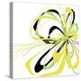 Citron Bloom 2-Jan Weiss-Stretched Canvas