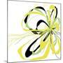 Citron Bloom 2-Jan Weiss-Mounted Art Print