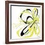 Citron Bloom 2-Jan Weiss-Framed Art Print