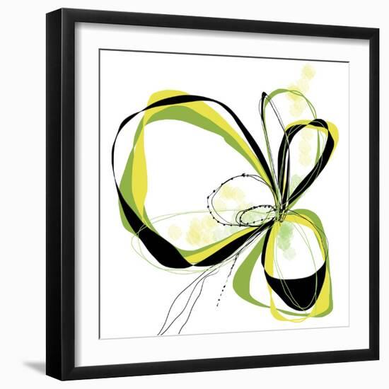 Citron Bloom-Jan Weiss-Framed Art Print