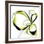 Citron Bloom-Jan Weiss-Framed Art Print