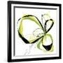 Citron Bloom-Jan Weiss-Framed Art Print