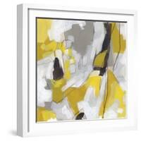 Citron Confetti II-June Vess-Framed Art Print