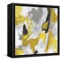 Citron Confetti II-June Vess-Framed Stretched Canvas