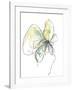 Citron Modern Botanical-Jan Weiss-Framed Art Print