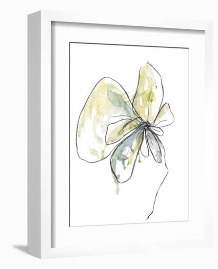 Citron Modern Botanical-Jan Weiss-Framed Art Print