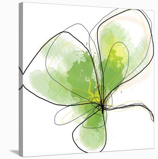 Citron Petals Three-Jan Weiss-Stretched Canvas