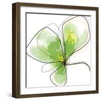 Citron Petals Three-Jan Weiss-Framed Art Print