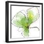 Citron Petals Three-Jan Weiss-Framed Art Print