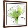 Citron Petals Three-Jan Weiss-Framed Art Print