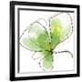 Citron Petals Three-Jan Weiss-Framed Art Print