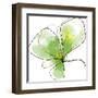 Citron Petals Three-Jan Weiss-Framed Art Print