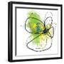 Citron Petals Two-Jan Weiss-Framed Art Print