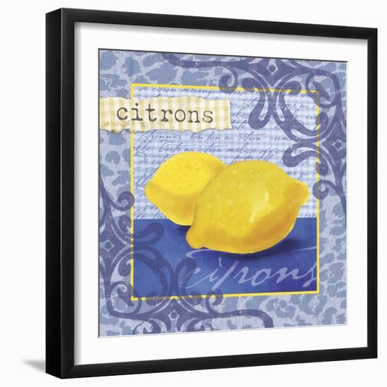 Citrons-Fiona Stokes-Gilbert-Framed Giclee Print