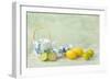 Citrus Fruit Still Life Against a Grunge Textured-Anyka-Framed Photographic Print