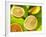 Citrus Fruits on Banana Leaves-Christophe Madamour-Framed Photographic Print