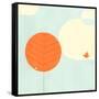 Citrus Grove I-June Erica Vess-Framed Stretched Canvas