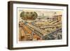 Citrus Packing House, Florida-null-Framed Art Print