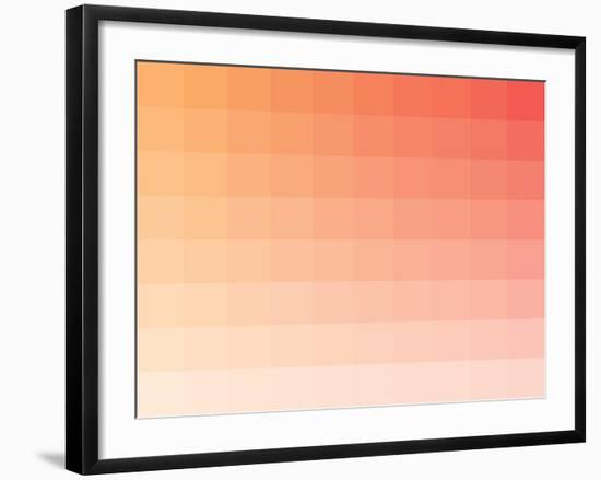 Citrus Rectangle Spectrum-Kindred Sol Collective-Framed Art Print