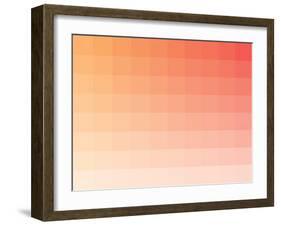 Citrus Rectangle Spectrum-Kindred Sol Collective-Framed Art Print