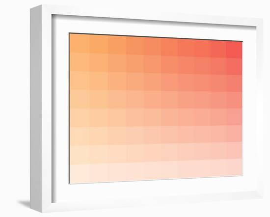 Citrus Rectangle Spectrum-Kindred Sol Collective-Framed Art Print