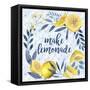 Citrus Sayings I-Grace Popp-Framed Stretched Canvas