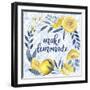 Citrus Sayings I-Grace Popp-Framed Art Print